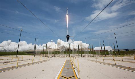 Spacex Réussi Son Premier Lancement Spatial Habité Prochain Objectif