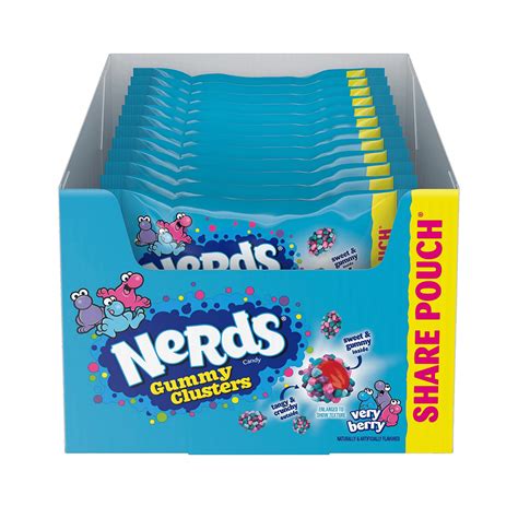 Nerds Gummy Clusters - Very Berry 3 oz (12) – Distribution O'Sweetz