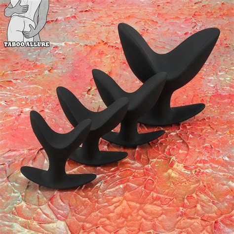 Open Wide Butt Plug Silicone Anal Plug Anal Training Plug Huge Tunnel Plug Anal Sex Toy