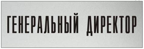 Табличка "Руководитель": фото, картинки, шаблон, виды, дизайн, макет
