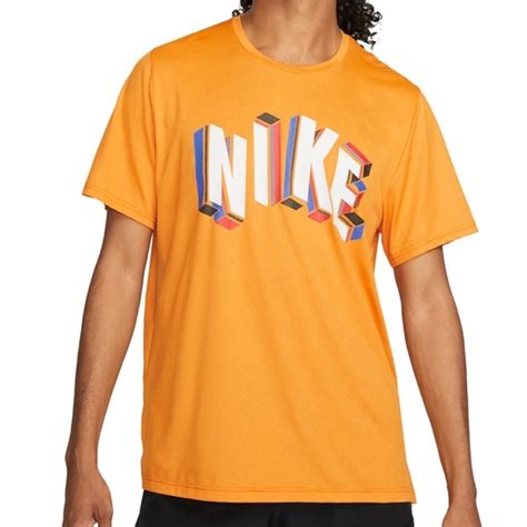 Nike Shirts Nwt Nike Pro Drifit Dm6666834 Mens Hyper Dry Graphic Training Top Orange Xxl