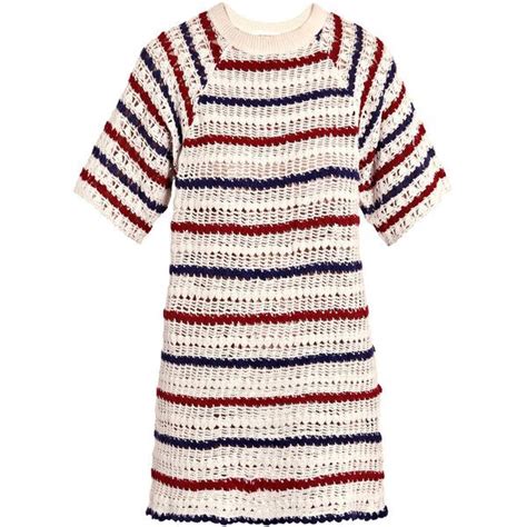 Isabel Marant Toile Cobe Stripe Crochet Dress And Other Apparel