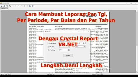 4 Cara Membuat Laporan Per Tgl Per Periode Per Bulan Dan Per Tahun Dg