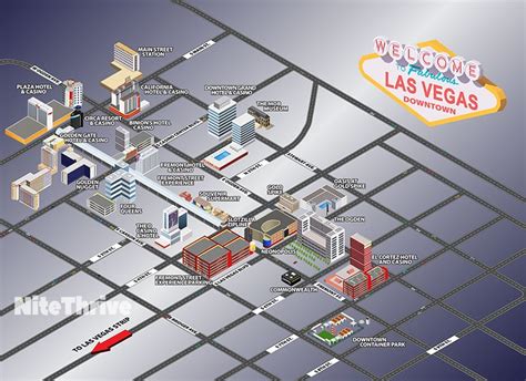 List of Hotels & Casinos on the Las Vegas Strip (Plus Map)