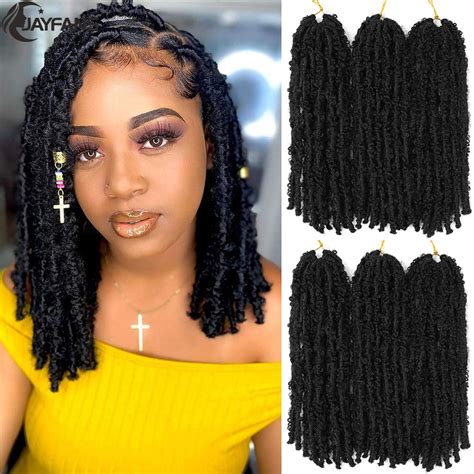 12 14 Inch Butterfly Locs Crochet Hair Warm Pre Twisted Faux Locks Butterfly Crochet Braids