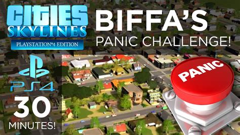 Cities Skylines Console Biffa S 30 Minute Panic Challenge PS4