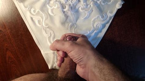 Masturbate And Cum On My Wife S White Panties Pornhub Gay