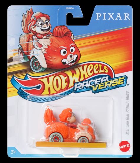 Mattel Hot Wheels Mei Red Panda Toy Vehicle Ct Kroger