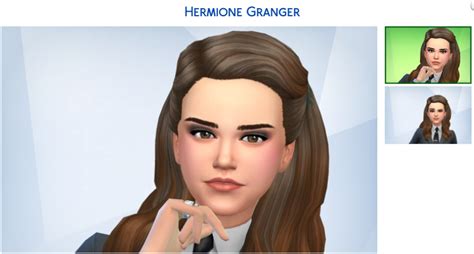 The Sims 4 Harry Potter Creations And Mods Harry Potter Hairstyles