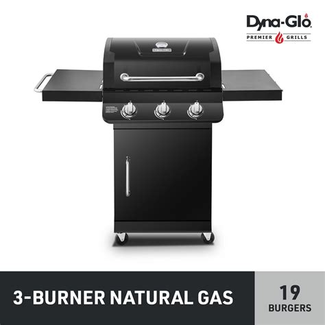 Dyna-Glo Premier 3 Burner Natural Gas Outdoor Grill Black – Sansujyuku