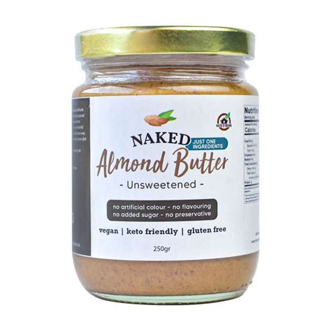 Promo Naked Almond Butter Unsweetened Gr Diskon Di Seller House Of Organix Sukapura
