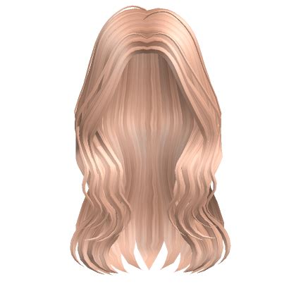 Cute Blonde Lush Wavy Hair Roblox