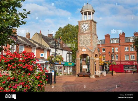 chesham town centre buckinghamshire england uk stock photo  alamy