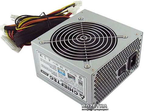 Блок питания Chieftec CTG-500-80P 500W – фото, отзывы, характеристики в ...