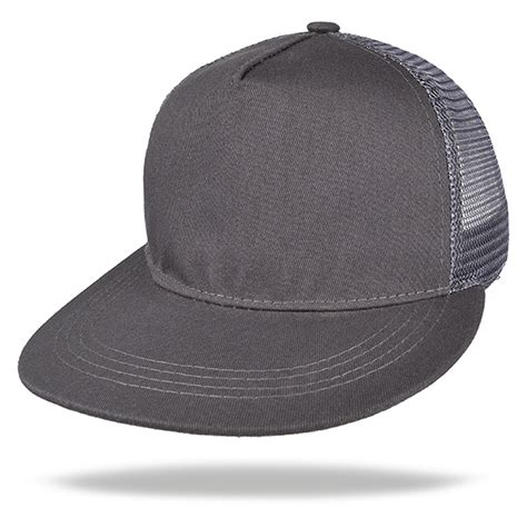 Nuevo Gema Gorra Visera Plana Con Red