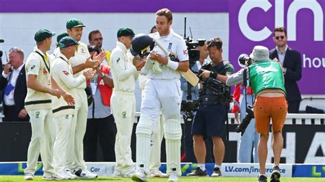 Ashes 2023 Stuart Broad Gets Guard Of Honour From Australian Team In