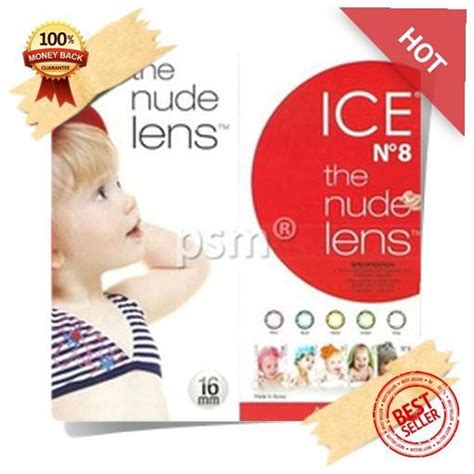 Jual PROMO Paket Softlens X2 Ice Baby Nude N8 Cairan Bisa Minus Shopee Indonesia