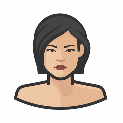 Asian Avatar Female Millennial User Icon Download On Iconfinder