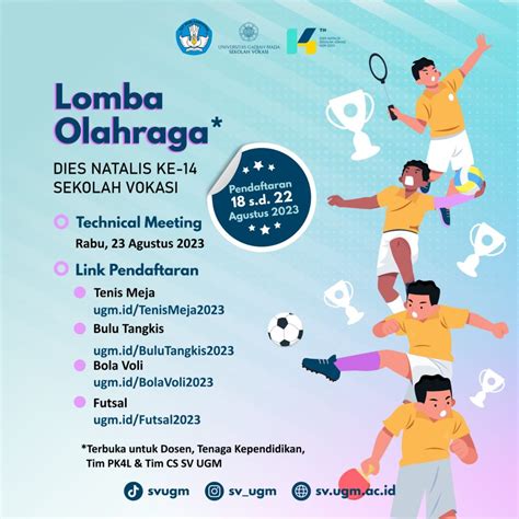 Lomba Olahraga Sekolah Vokasi Ugm