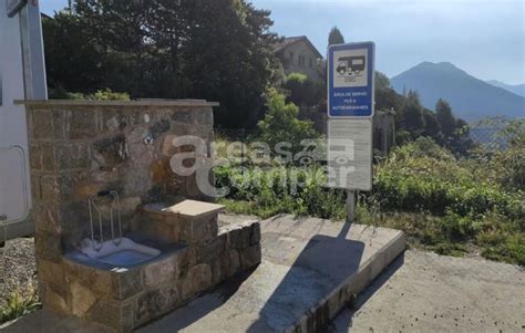 Área de autocaravanas en Sant Llorenç de Morunys Lleida Vall de Lord