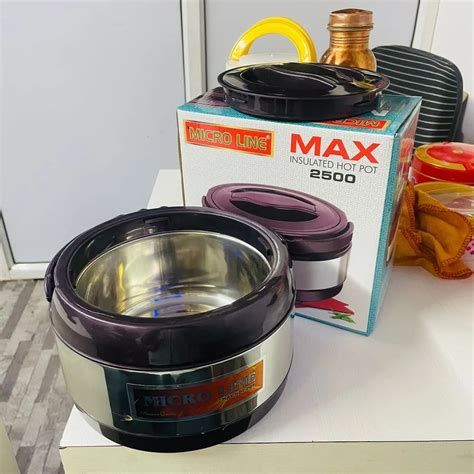 Pieces Stainless Steel Hot Pot Size Ml Capacity Ml At Piece In Vasai