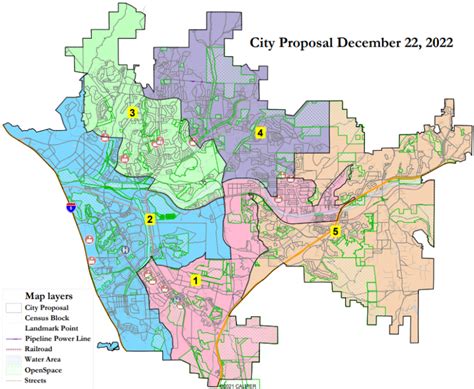 city hosts  public hearing  proposed map  council districts