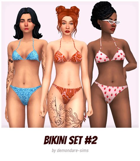 21 Sizzling Sims 4 Swimsuit CC And Best Bikinis For Summer