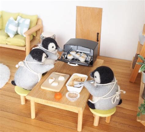 Забавная жизнь войлочных пингвинов от trois M / Это интересно / Все о ...