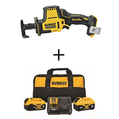 DEWALT ATOMIC 20V MAX Cordless Brushless Compact Reciprocating Saw 1