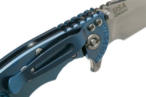 Rick Hinderer Xm Wharncliffe Cv Stonewash Battle Blue Blue