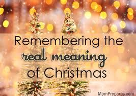 Real Meaning Of Christmas Quotes QuotesGram