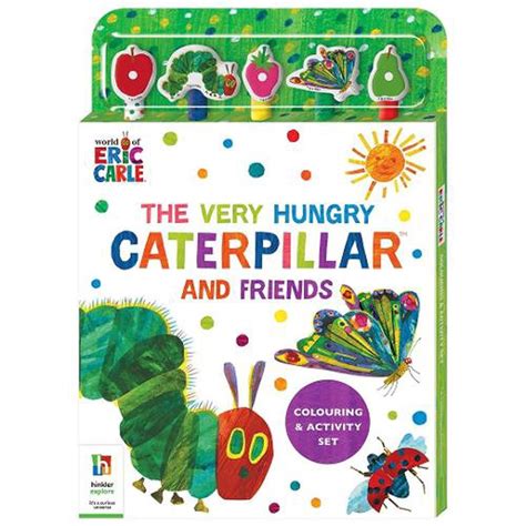 The Very Hungry Caterpillar Colouring Activity Set By Hinkler Pty Ltd