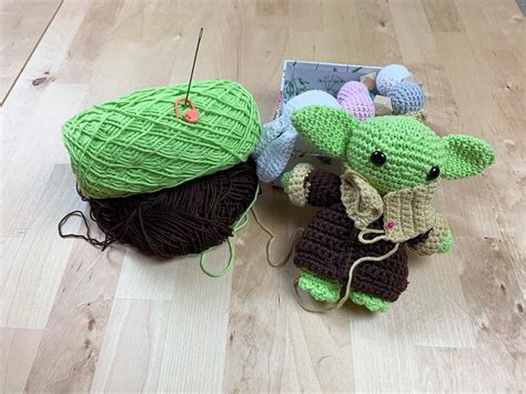 Baby Yoda Grogu Tutorial Completo Paso A Paso Amigurumi Patr N En