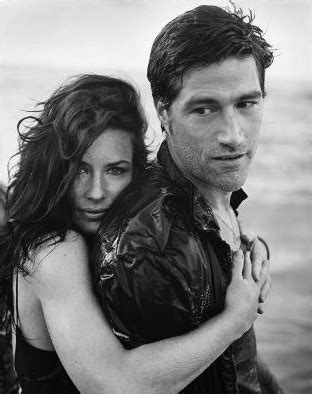 Vanity Fair Outtakes Matthew Fox And Evangeline Lilly Photo