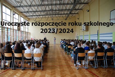 Rozpoczęcie roku szkolnego 2023 2024 Technikum nr 1