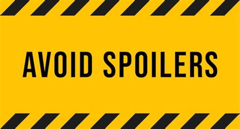 Premium Vector Avoid Spoilers Banner Isolated Vector Illustration On