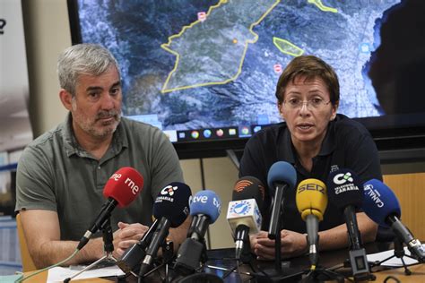 El Fuego De Tenerife In Dito En Canarias Horas De Convecci N Y Una