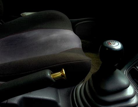 Ручка кпп и кнопка для ручника — Subaru Impreza WRX STI (GC), 2 л, 1996 ...