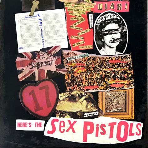 Original Vintage Music Poster Sex Pistols Never Mind The Bollocks Collage For Sale At StDibs