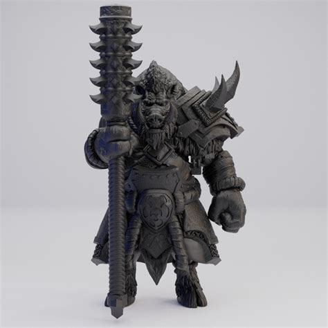 Hot Goblin スナース獣人戦士 ミニチュア ホットゴブリン