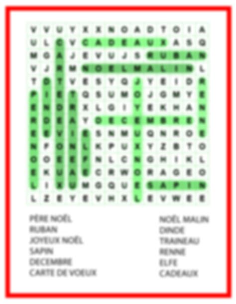 SOLUTION: French christmas word search - Studypool
