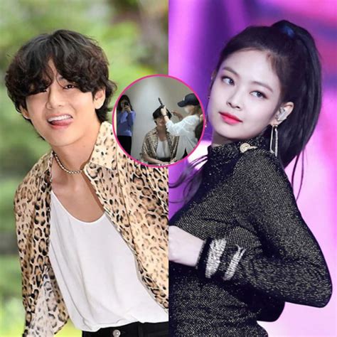 Bts Kim Taehyung Gets Linked To Blackpinks Jennie Yet Again After A