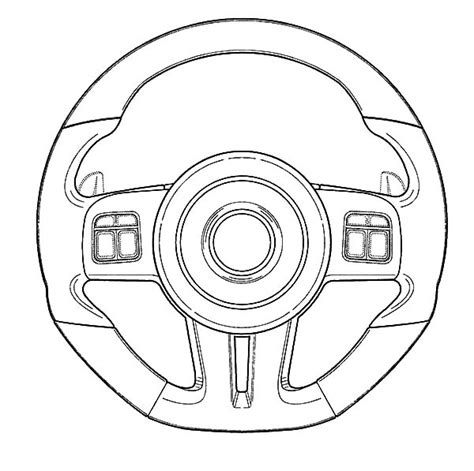 The Steering Wheel Cover Is Shown In Black And White