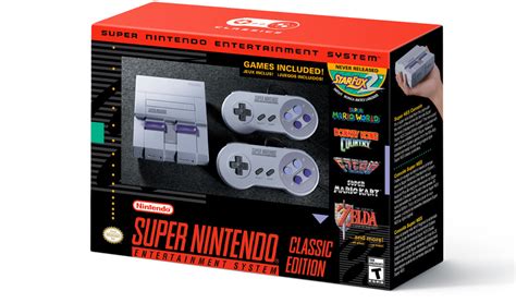 super snes classic estara disponible  este mismo ano fanaticos