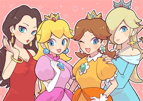 Princess Peach Rosalina Princess Daisy And Pauline Mario And More