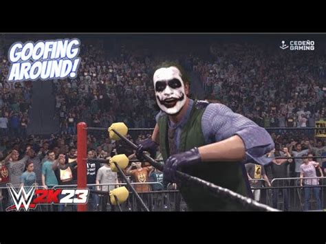 The Joker Vs Doink The Clown Match WWE 2K23 Gameplay PS5 YouTube