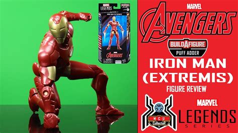 Marvel Legends Iron Man Extremis Avengers Puff Adder Baf Wave Figure