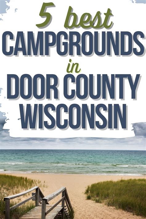 5 Best Door County Campgrounds - RV Camping & Adventure