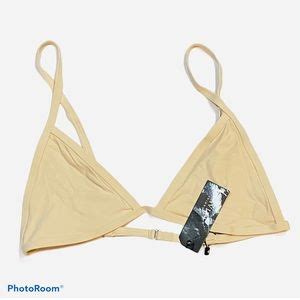 Tavik Swim Tavik Jett Triangle Bikini Swim Top Large Nwt New Poshmark