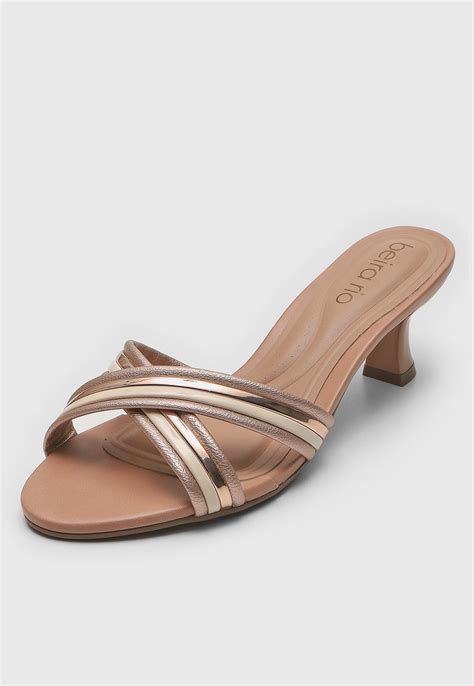 Tamanco Beira Rio Transpasse Nude Compre Agora Dafiti Brasil